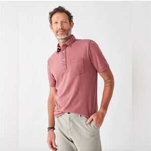Faherty Sunwashed T-Shirt Polo Faded Flag
